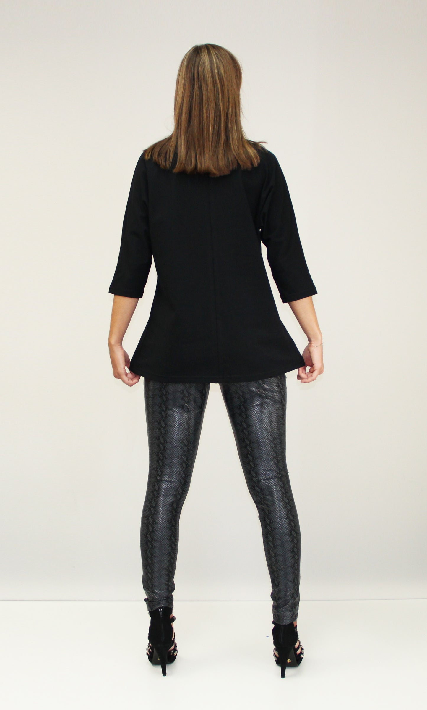 Black Dolman Tunic