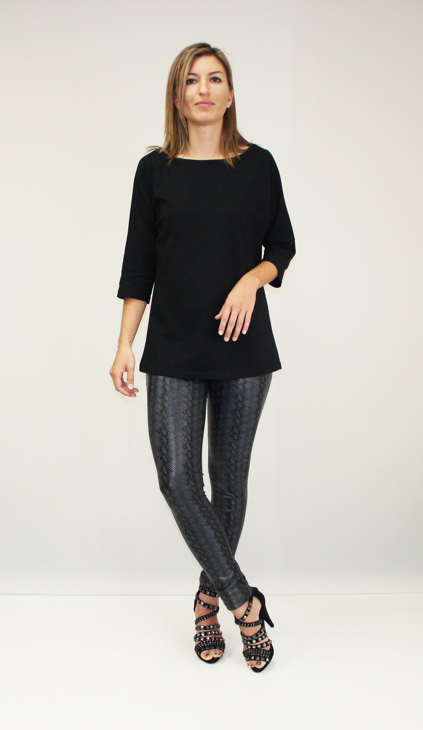 Black Dolman Tunic