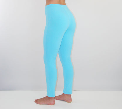 Surf Sunset - Aqua Leggings