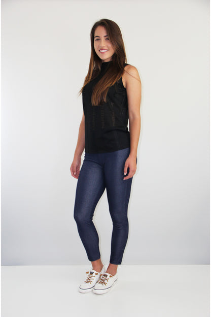 The Neutrals - "Hot Denim" Leggings